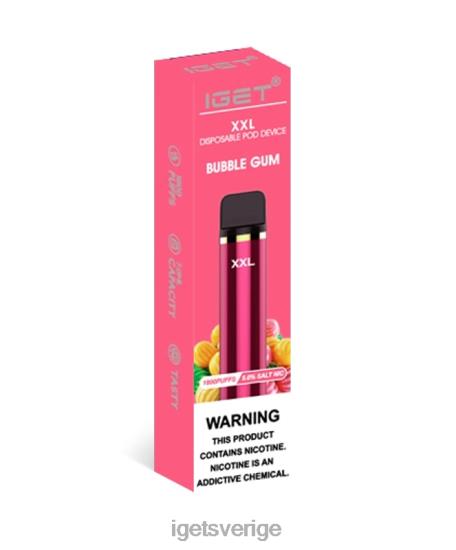 iget xxl 88HR648 tuggummi - IGET Flavours