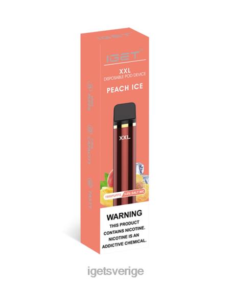 iget xxl 88HR670 persika is - IGET Vape Store