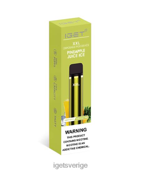 iget xxl 88HR671 ananasjuice is - IGET Vape Sale