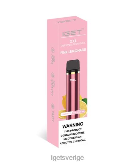 iget xxl 88HR672 rosa lemonad - IGET Vape Discount