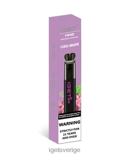 iget kung 88HR6103 iskall druva - IGET Flavours