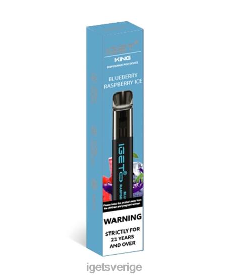 iget kung 88HR696 blåbärshallonis - IGET Vape Sale