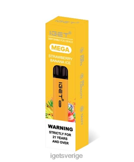 iget mega 88HR6141 jordgubbsbanan - IGET Vape Sale