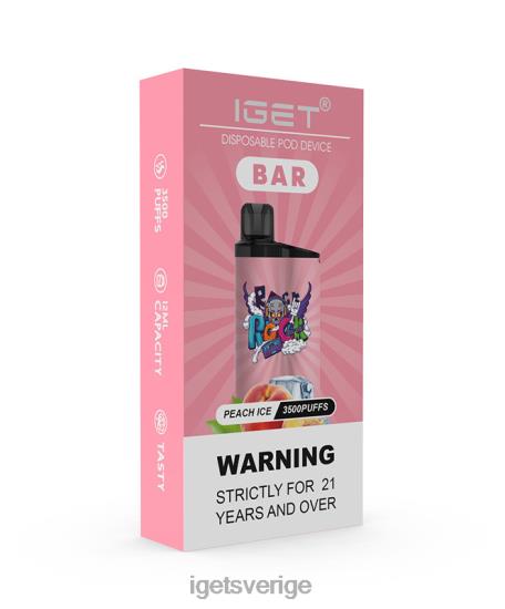 iget bar 88HR6170 persika is - IGET Vape Store
