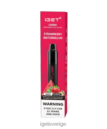 iget legend 88HR6196 jordgubbsvattenmelon - IGET Flavours