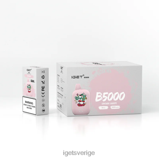 iget b5000 88HR6317 sakura druva - IGET Flavours
