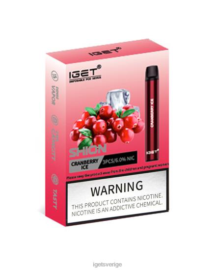 3 x iget shion 88HR612 tranbärsis - IGET Vape Sweden