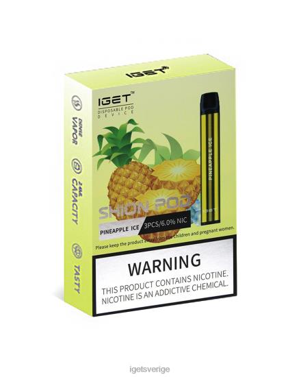 3 x iget shion 88HR624 ananas is - IGET Bar