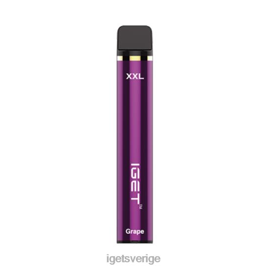 nikotinfria iget xxl 1800 puffar 88HR6366 frodig is - IGET Vape Sale